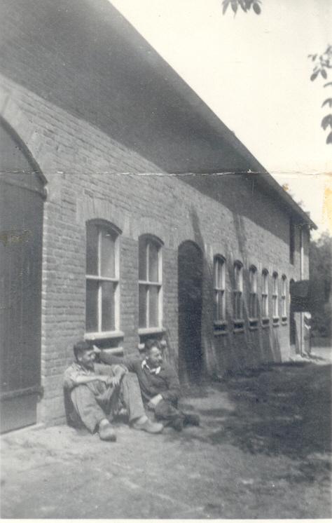 Het boerenleven aan de achterzijde van de boerderij